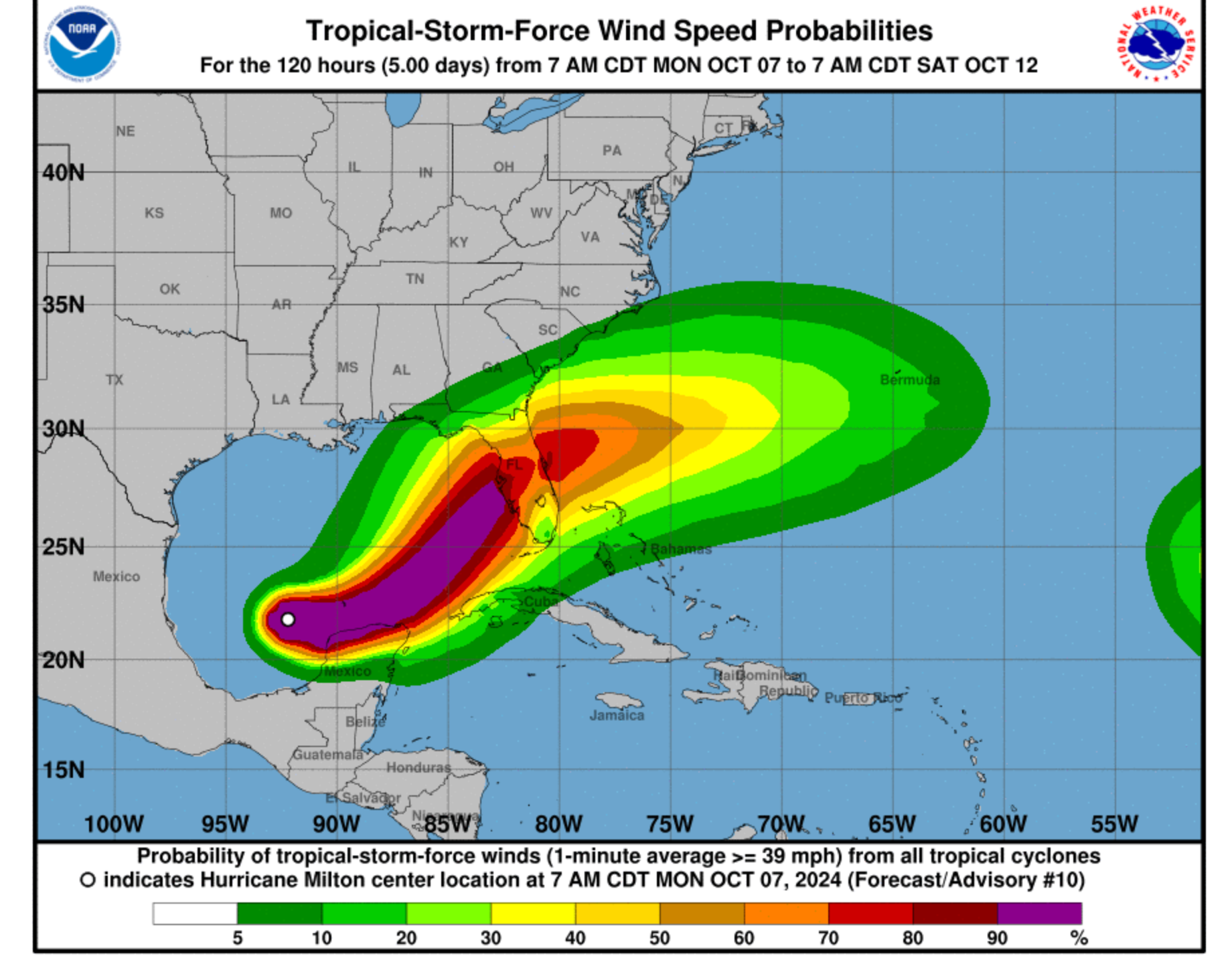 Huracán Milton: Lo que necesitas saber si viajas a Florida